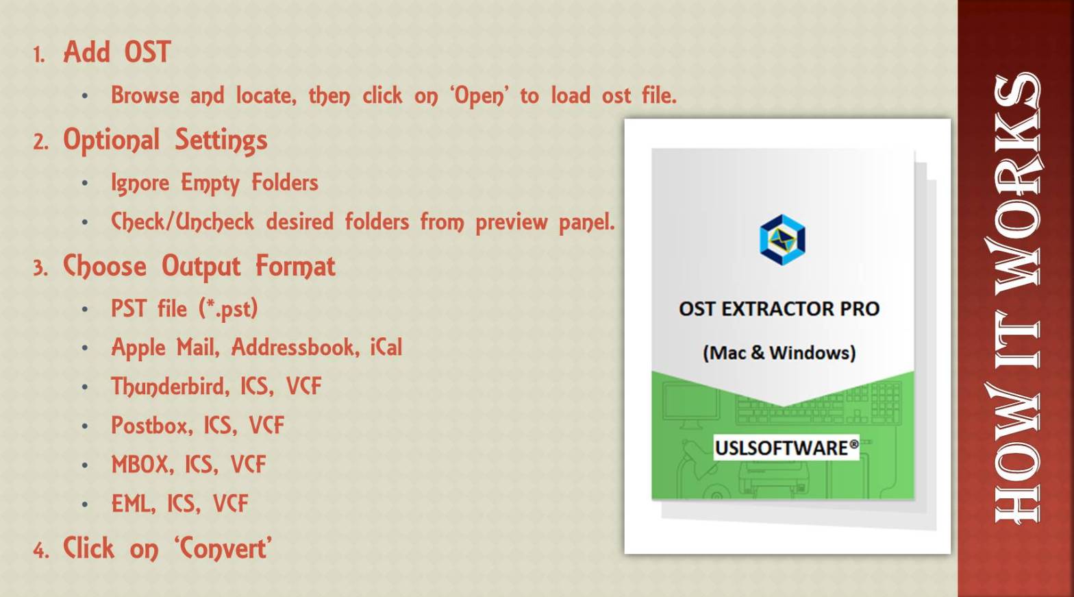 ost to eml conversion in mac and windows